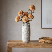Faux Stem Dahlia 6pk - Ivory Artificial Flowers for Indoor Décor